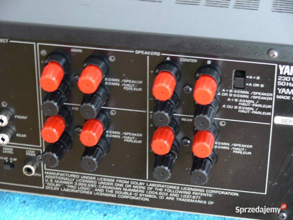 Wzmacniacz Yamaha DSP A970 mocny 280 wat WYSYŁKA podkarpackie