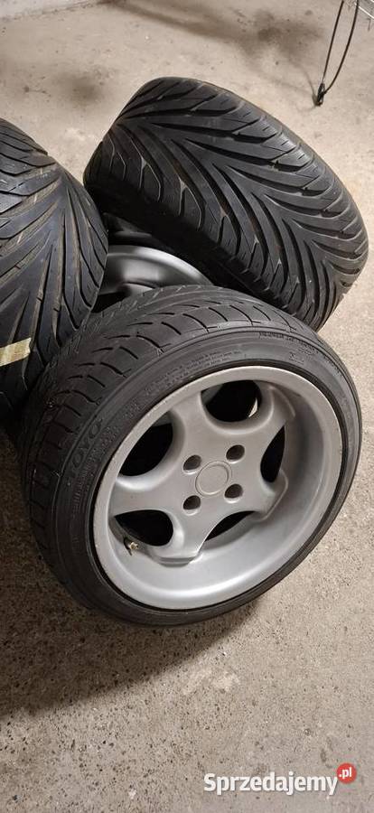 Alufelgi Steffan Cup 8 i 9 4x100 rant parapet Czarne Błoto