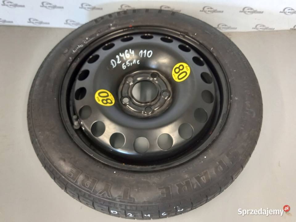 KOŁO DOJAZDOWE ZAPAS 12585 R16 2160115 OPEL