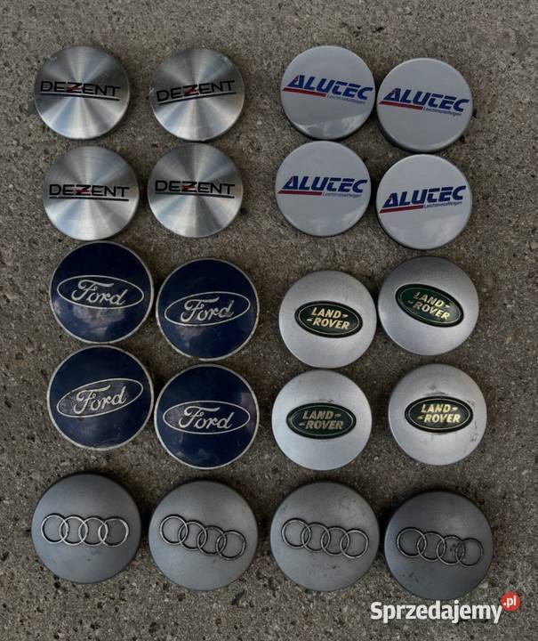 Dekielki felg Audi Ford LandRober Allutec Dezent Części samochodowe Piotrowice