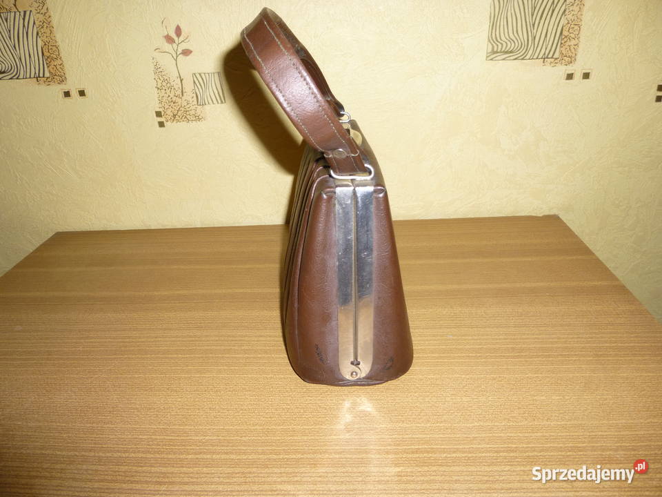 Torebka ze skóry lata 5050 18cm Poznań