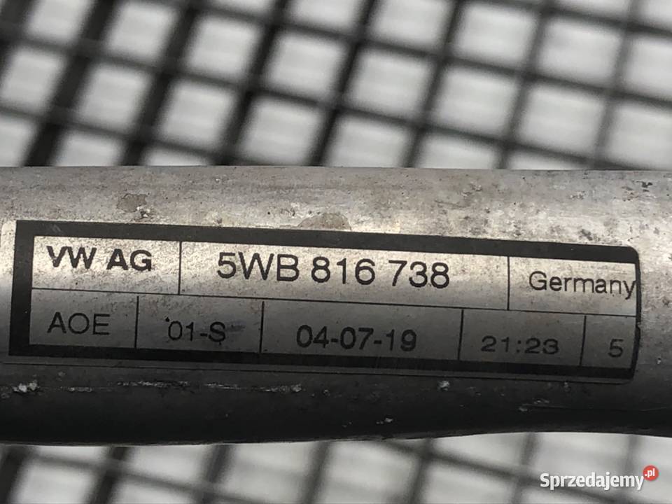 RURKA KLIMATYZACJI SEAT LEON III 5WB816738 20 osobowe