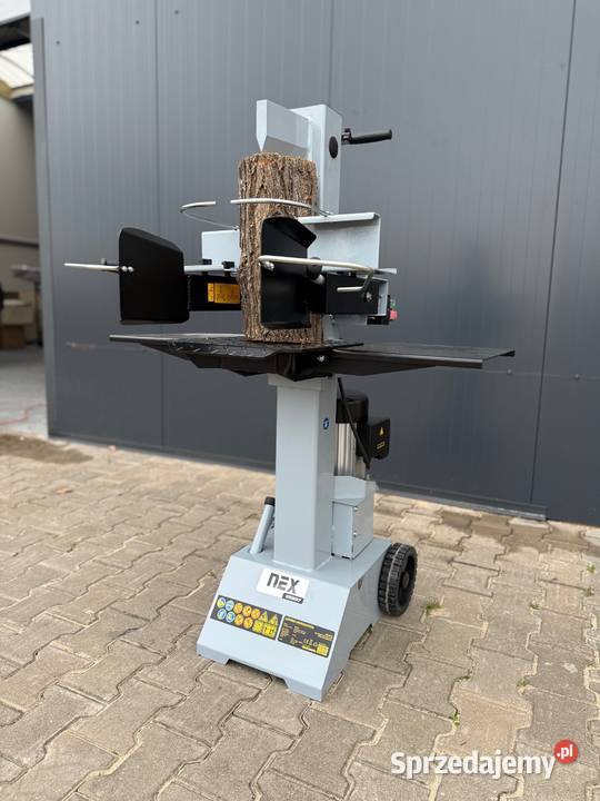 Hydrauliczna łuparka pionowa NEX 8 ton silnik Hipolitów