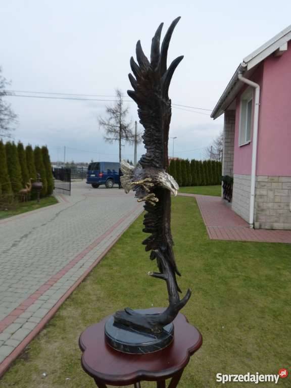 PIKUJĄCY ORZEŁ Z BRAZU gigant Bochnia sprzedam