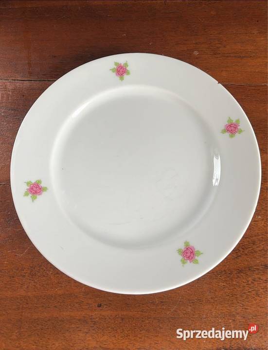 Talerzyk Syg Ćmielów 1790 Ć Biała porcelana z Gdańsk