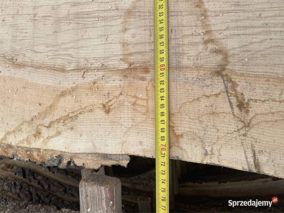 Monolit jesion 110x70x6 live edge Przysucha