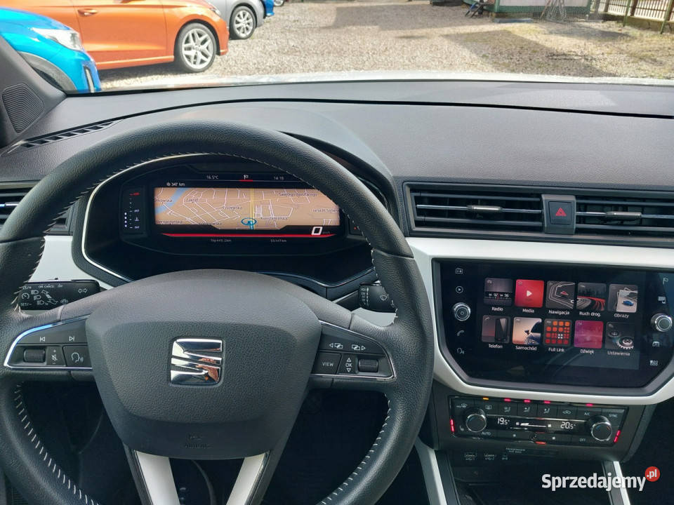 Seat Arona 1819 SALON pierwszy wł biała perła mazowieckie Warszawa