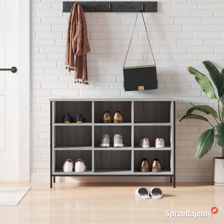 Szafka na buty szary dąb sonoma 100x35x70 Warszawa