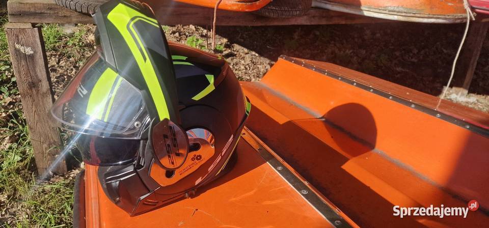 KASK szczękowy MOTOCYKLOWY 59 LS2 VALIANT CZYSTY Tarnowskie Góry