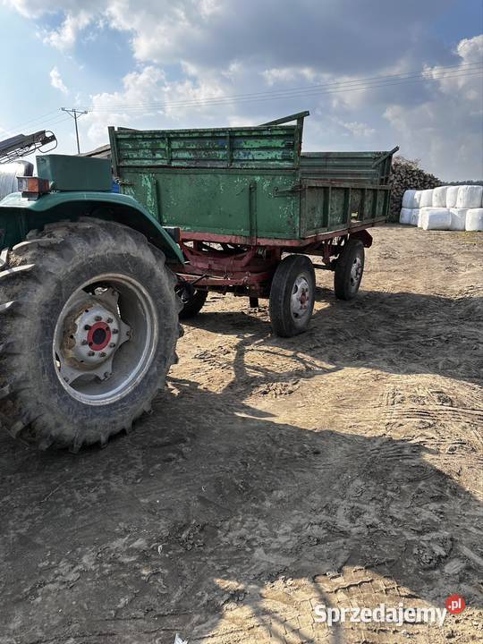 Przyczepa wywrotka do poprawek