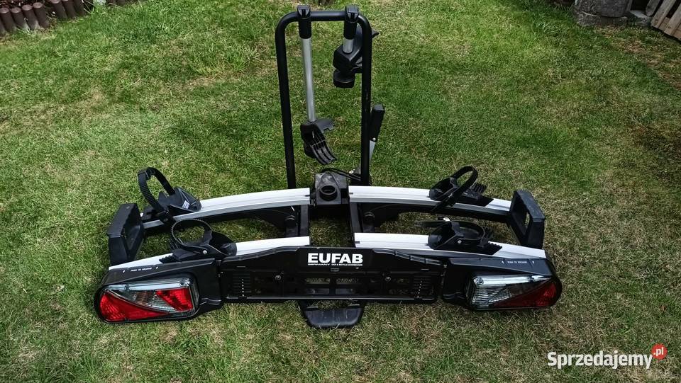 Bagażnik na hak Eufab Premium 2 rowery 13pin 60 Bagażniki Godziszka