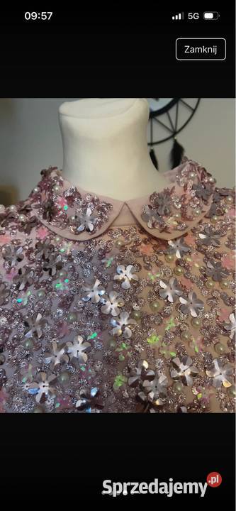 Sukienka świąteczna ślubna sylwestrowa Asos LXXL Tarnów