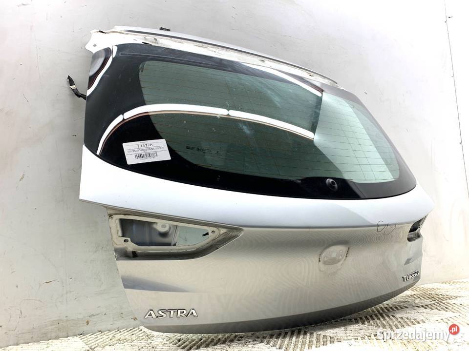 KLAPA TYŁ OPEL ASTRA K Inny TYLNA BAGAŻNIKA osobowe