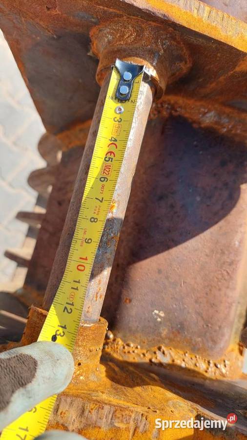 Łyżka ażurowa 80 do mini koparki sworzeń 30 mm pełny VAT sprzedam