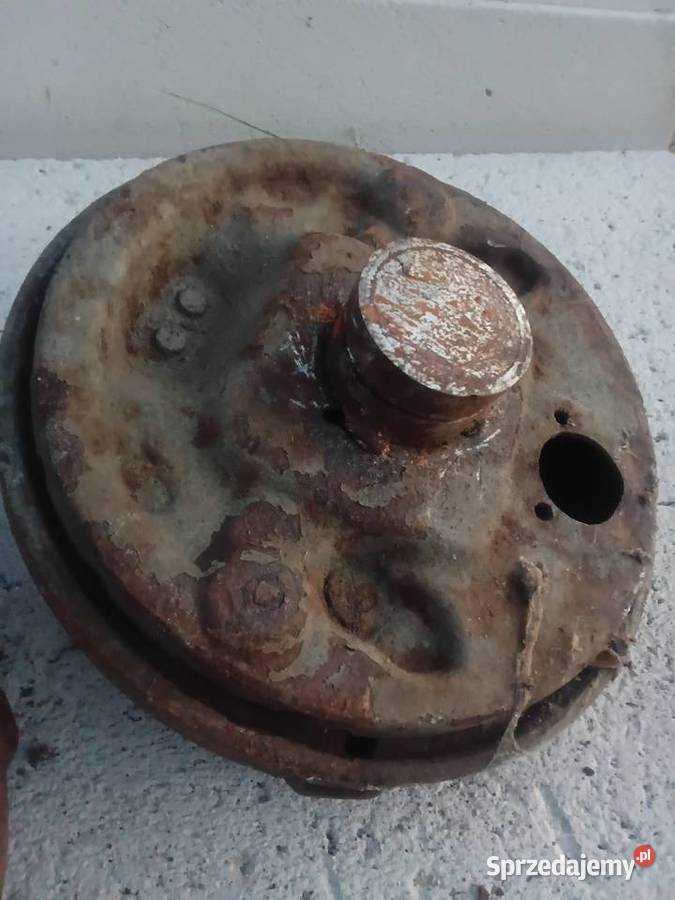 Bęben hamulcowy tarcza kotwiczna Fiat 126p stary warmińsko-mazurskie Milejewo