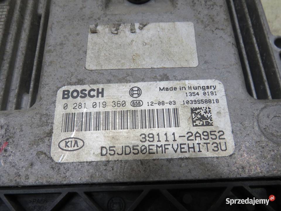 KOMPUTER SILNIKA KIA CEED II 391112A952