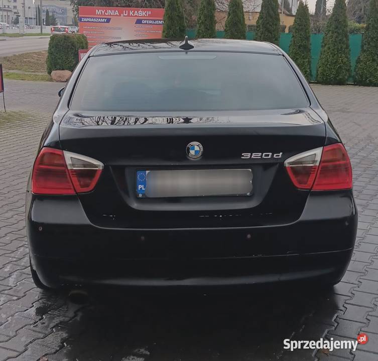 Bmw e90 20D 200 2006 czarny Radzyń Podlaski