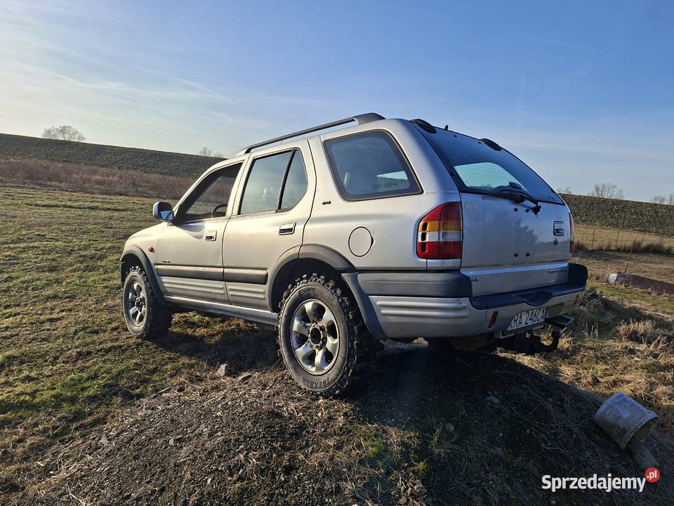 Opel Frontera 32 v6 Gaz Rok produkcji 1999 Kopanka