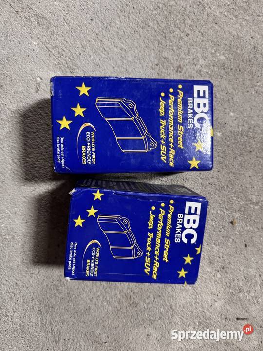 Klocki Hamulcowe EBC Żółte do Forda mustanga 6 Klocki hamulcowe