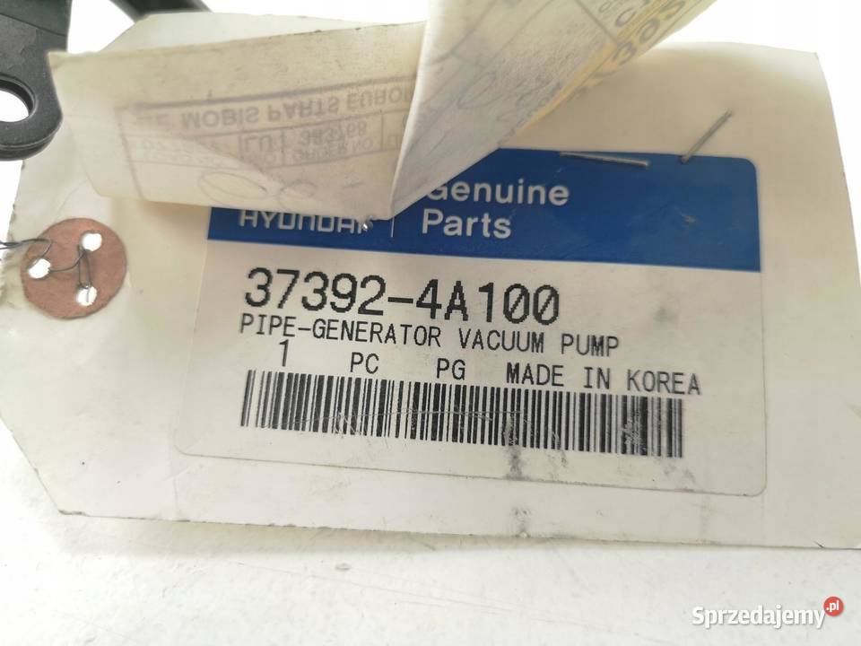 PRZWÓD POMPY PRÓŻNIOWEJ HYUNDAI STAREX H1 2008 osobowe lubelskie sprzedam