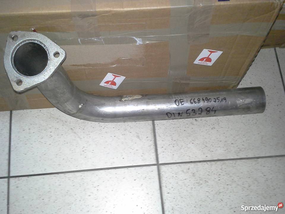 rura wydechowa początkowa 206815 Mercedes 609D 7 Układ wydechowy