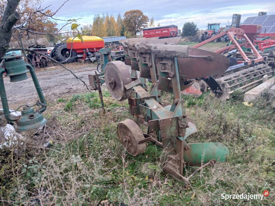 Pług obrotowy 4 skiby 211 31 Agrozet Sukov łódzkie Wieluń