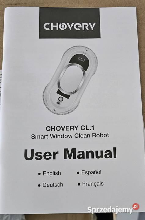 Inteligentny Robot do Mycia Szyb CHOVERY CL1 Brzesko