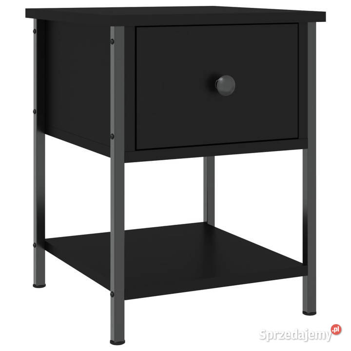 Szafka nocna czarna 34x355x45 materiał