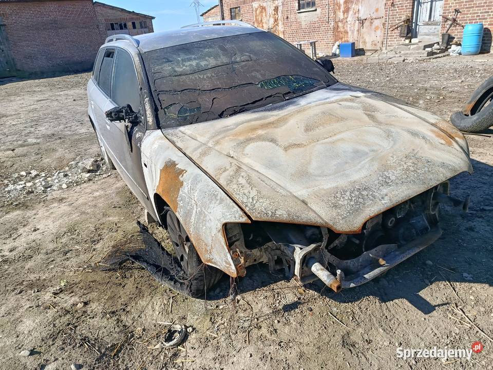 AUDI A4 B7 pożarze Stasin