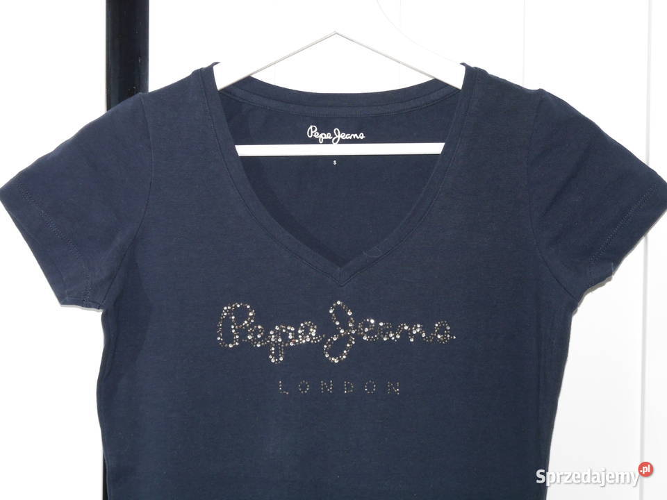 Pepe Jeans piękna bluzka cyrkonie 36 S dolnośląskie