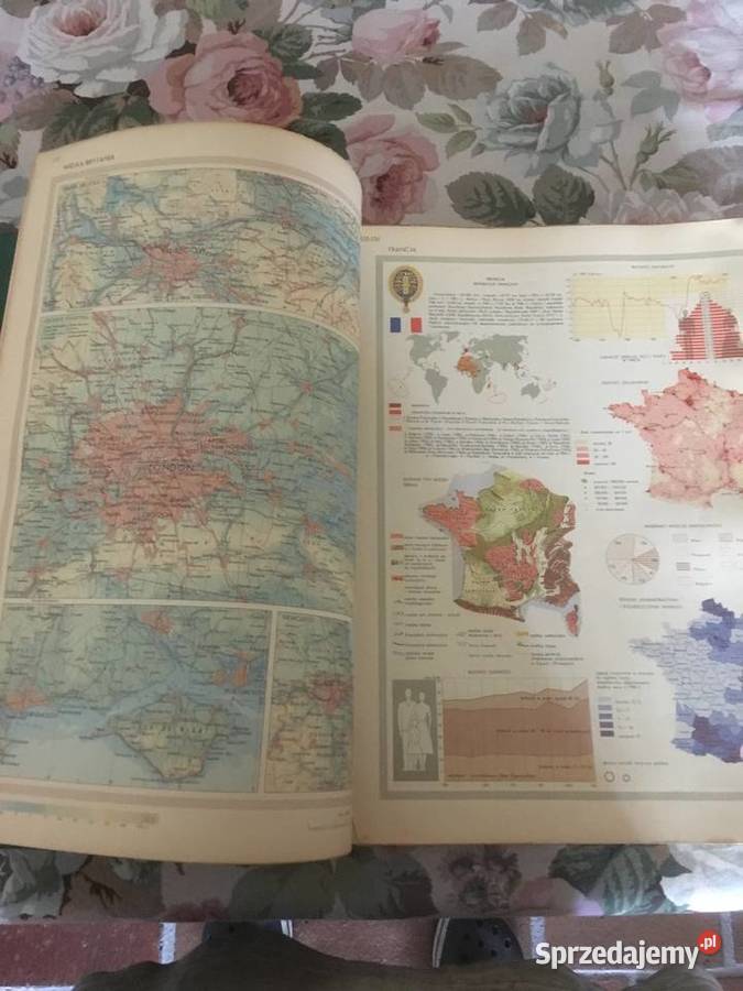 Atlas Świata PWN 1962 Zielonka