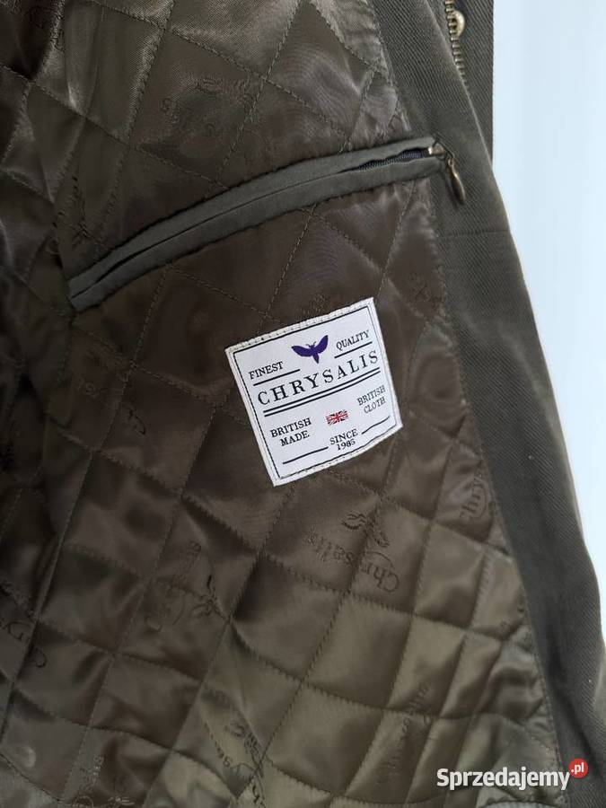 Kurtka myśliwska Chrysalis tweed wełna woskowana Szczytno