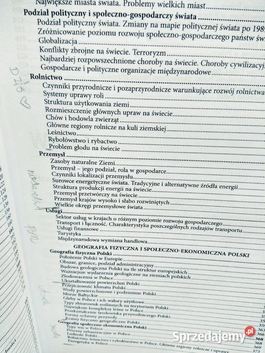 Repetytorium maturalne geografia Greg Warszawa sprzedam