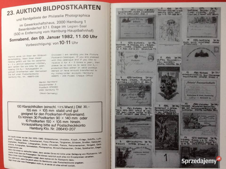 395 23 Aukcja Pocztówek