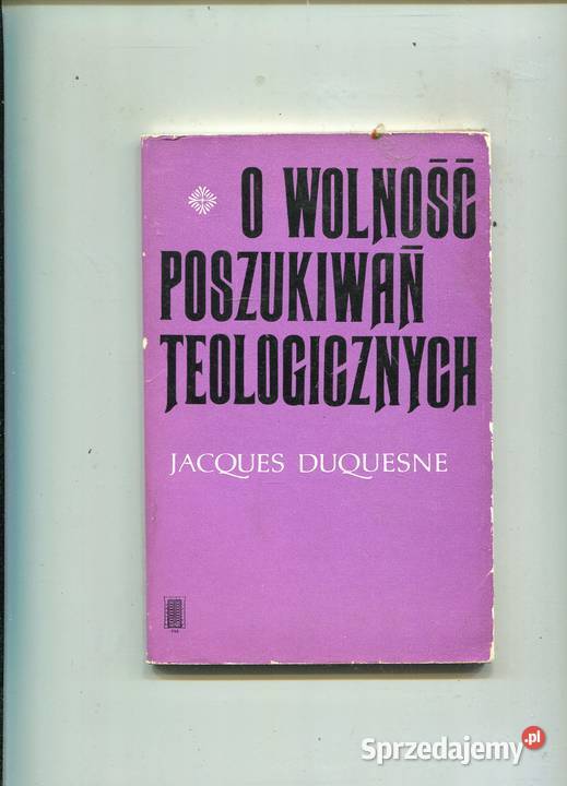 O wolność poszukiwań teologicznych Duquesne Szczecin