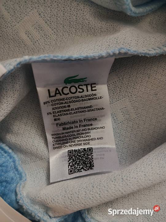 Spodnie dresowe męskie Lacoste Regular Fit Białystok sprzedam