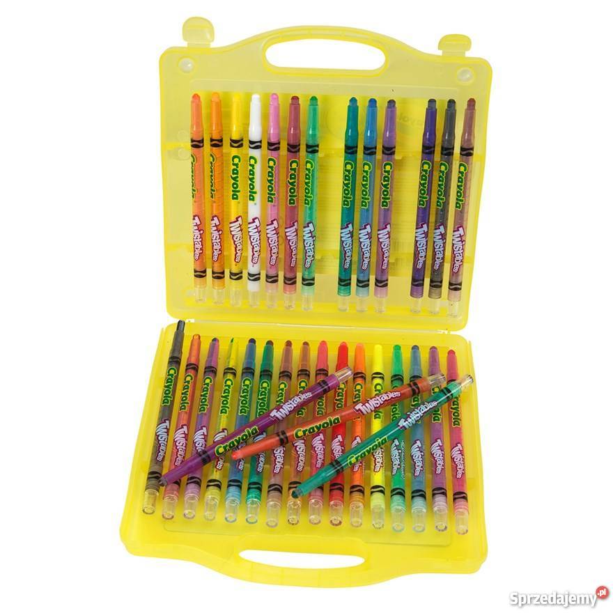 Crayola Duży Zestaw 32 Kredki Wykręcane Mogilany
