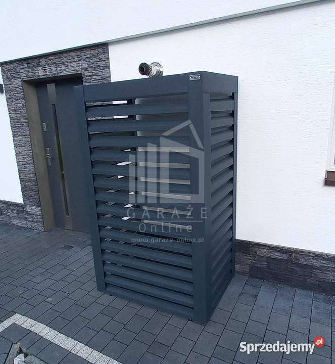 Osłona pompy ciepła 90x50x180 antracyt ID485 Szczecin