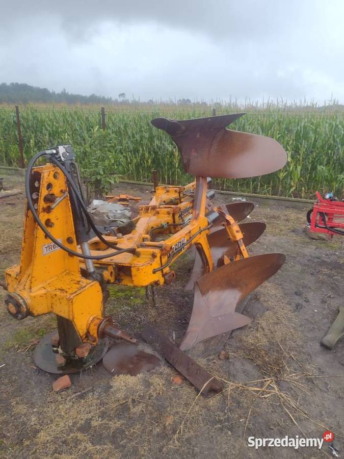 Pług huard 3 skibowy obrotowy zabezpieczenia non nieuszkodzony łódzkie Krośniewice sprzedam