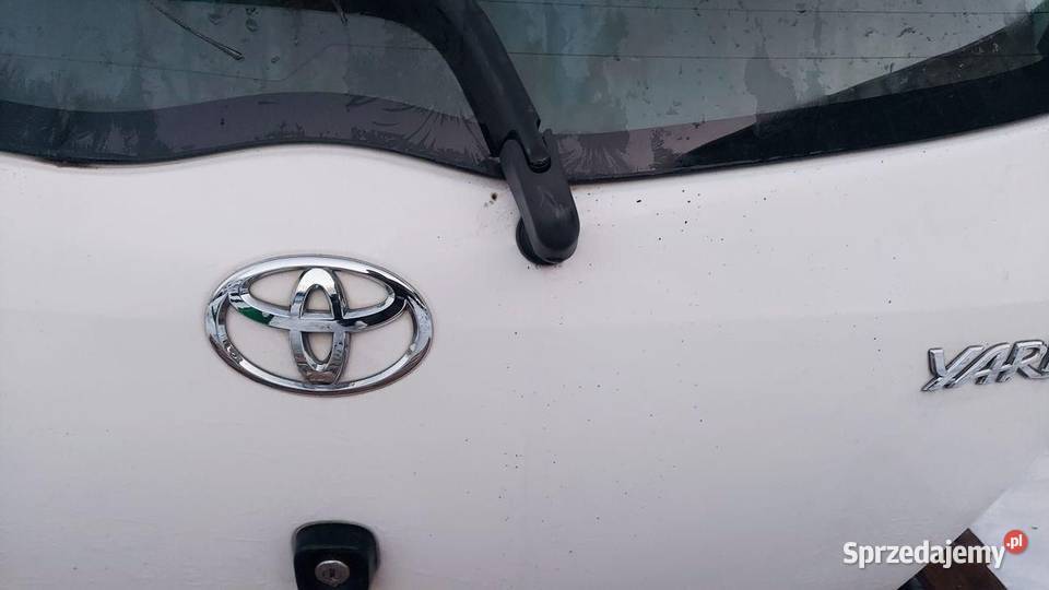 TYLNA KLAPA BAGAŻNIKA TYŁ SZYBA TOYOTA YARIS II sprzedam