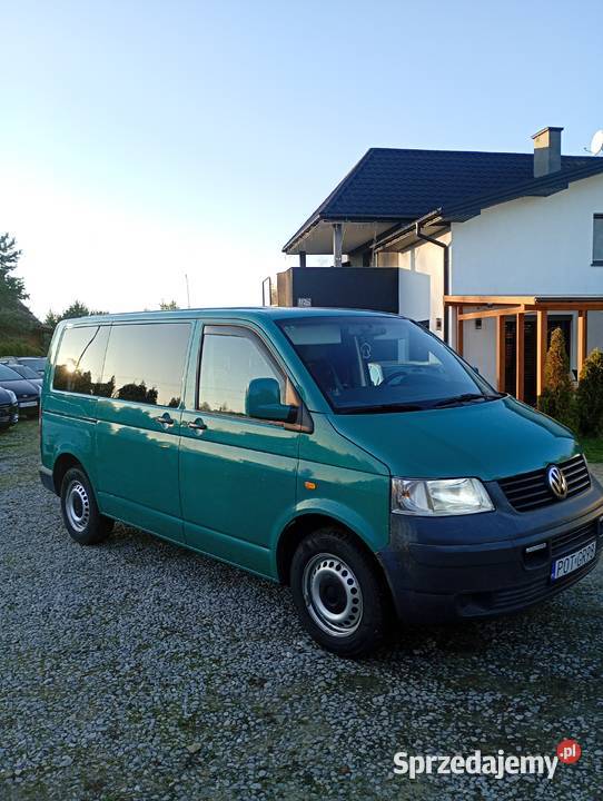 Volkswagen T5 19tdi 9 osób 246 przebiegu wspomaganie kierownicy