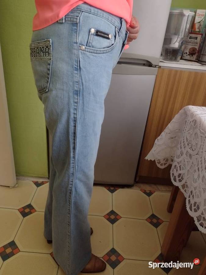 DOLCEGABBANAW34 L32Dżinsowe spodnie jeansy z Kraków