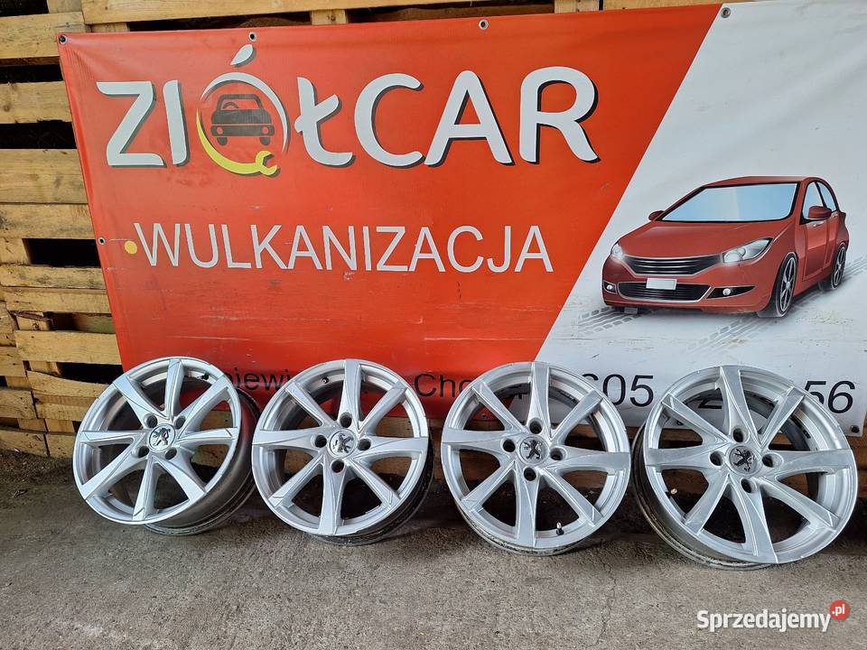 Alufelgi 4x108 15 ET20 PEUGEOT CITROEN koła Choceń