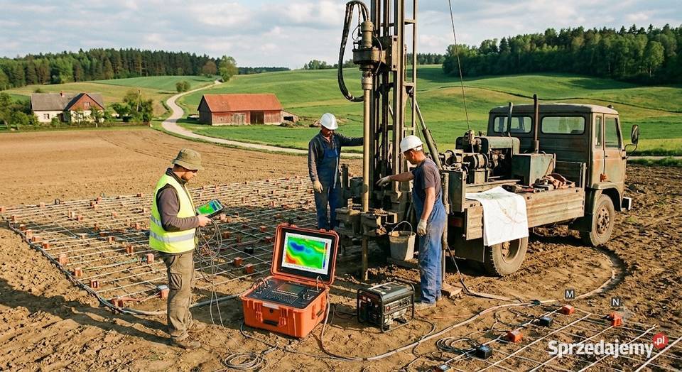 Poszukiwania wody metodą elektrooporową Wrocław