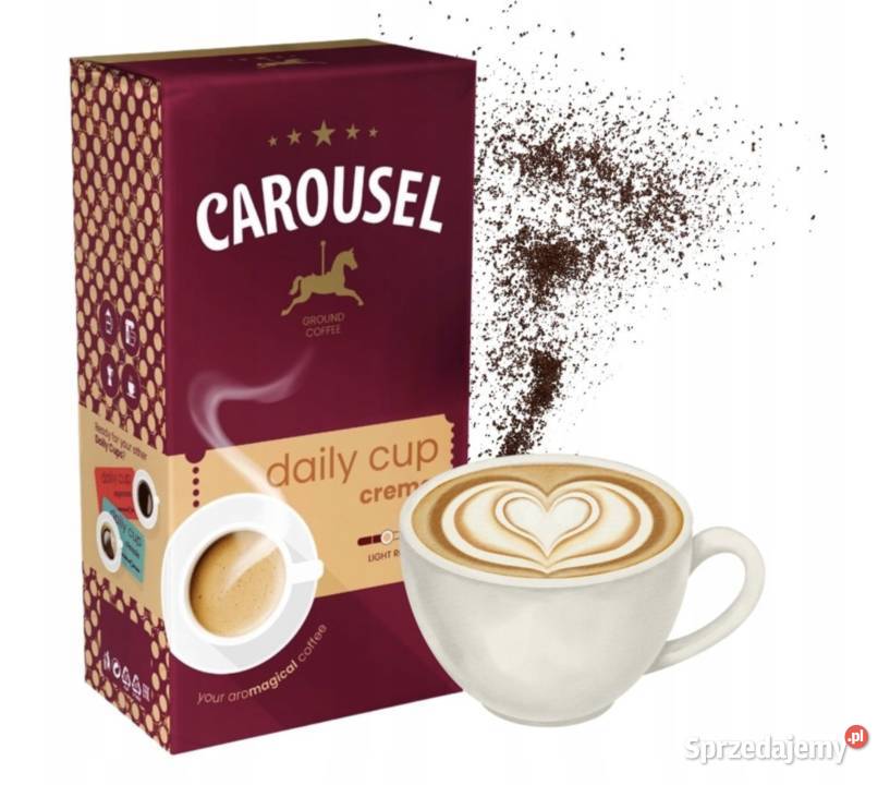 Carousel Coffee Daily Cup Crema kawa mielona Łódź