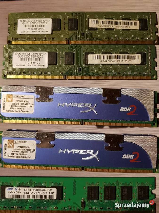 Pamieci ram ddrddr2ddr3ddr4 Radom