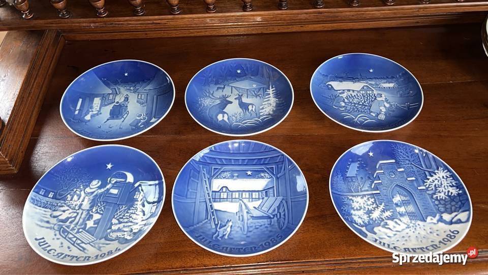 Talerz świąteczny Copenhagen Syg BING GRONDAHL