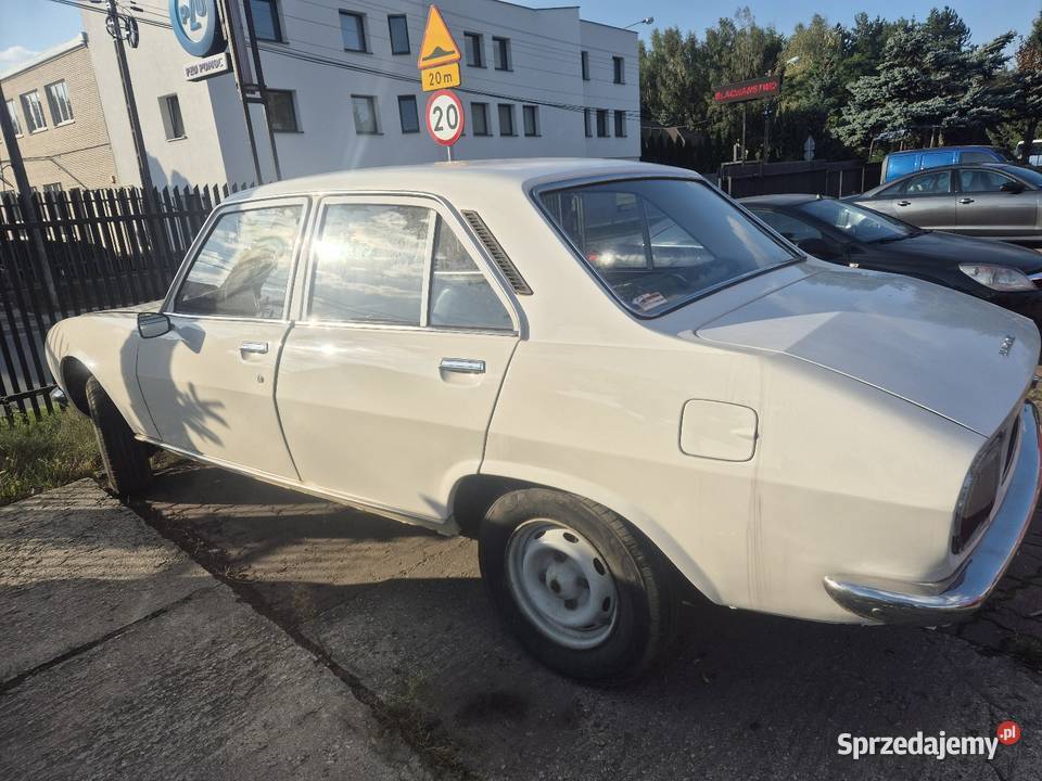 Peugeot 504 18 benzyna 73 r piękny Klasyk nowy łódzkie Łódź