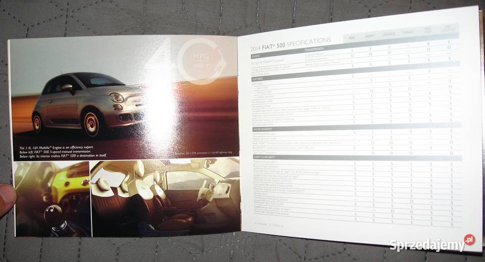 FIAT 2013 prospekt katalog Kępice