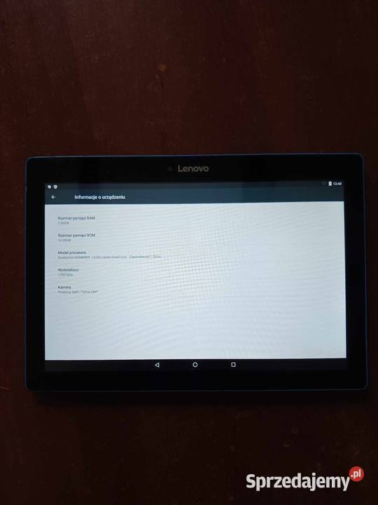 Tablet Lenovo TBX103F 101 1280x800 HD 16GB